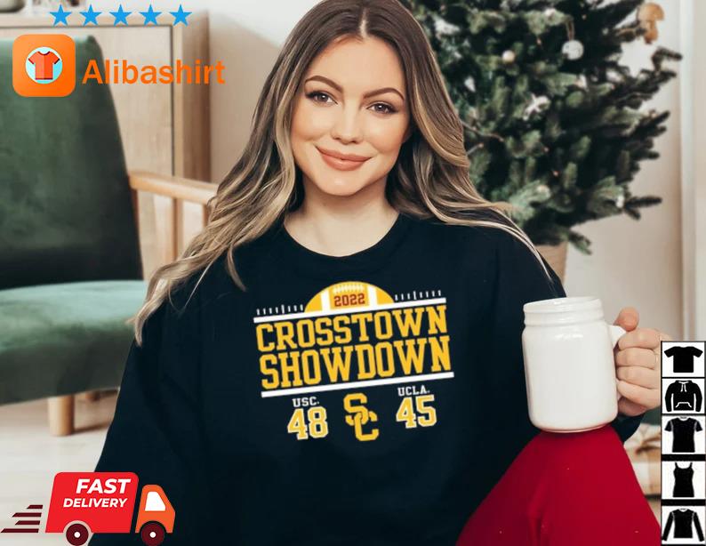 2022 Crosstown Showdown USC 48-45 UCLA Shirt Sweater