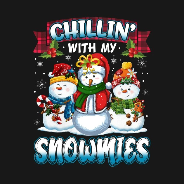 Chillin' With My Snowmies Christmas Sweater