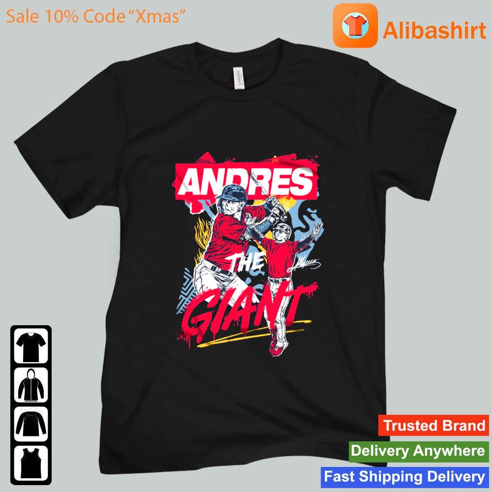 Andres Gimenez Andres The Giant Signatures 2022 Shirt