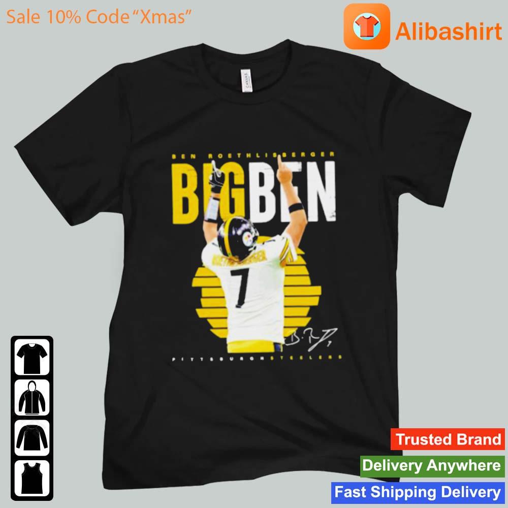 Big Ben Ben Roethlisberger Pittsburgh Steeler Signature Shirt