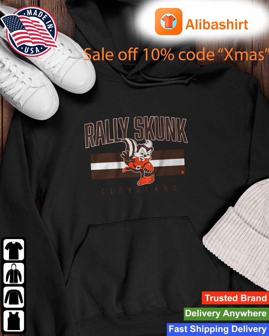 Cleveland Browns Rally Skunk Ornament, hoodie, sweater, long sleeve and  tank top