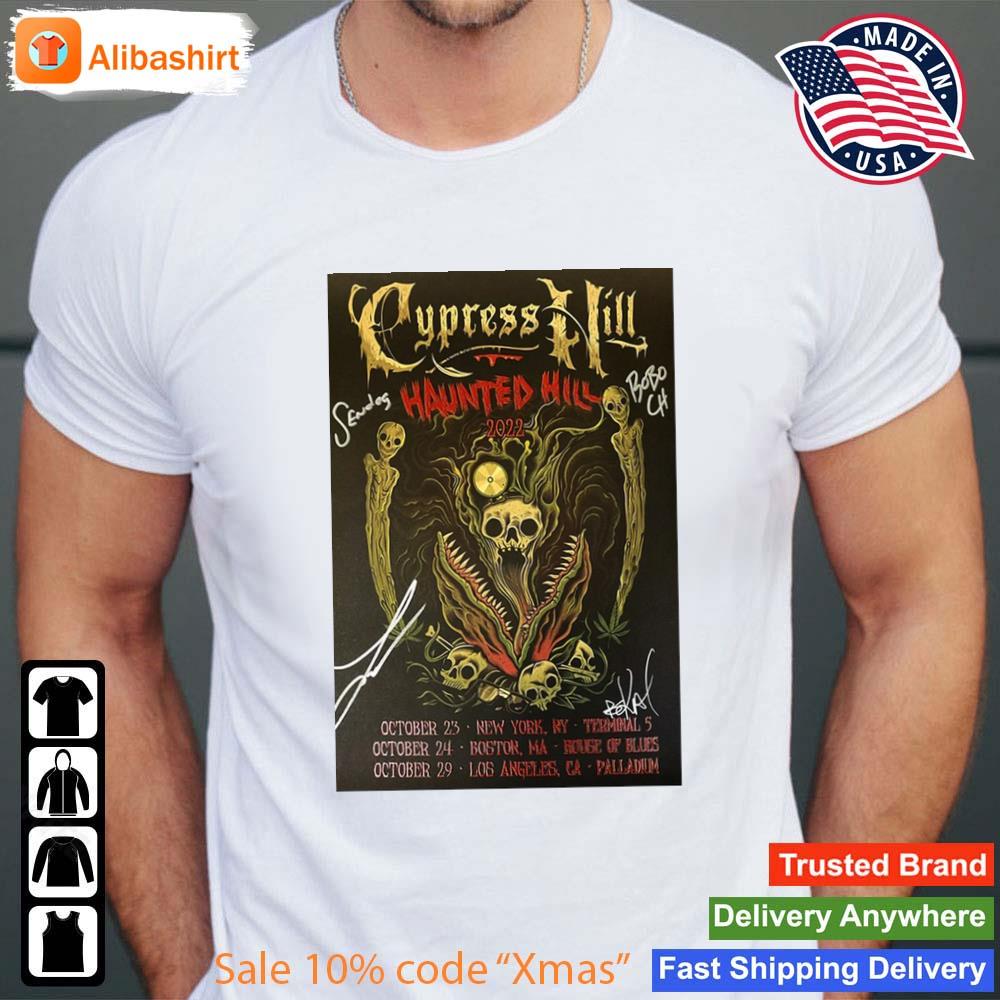 Cypress Hill Haunted Hill 2022 Limited Shirt Shirt