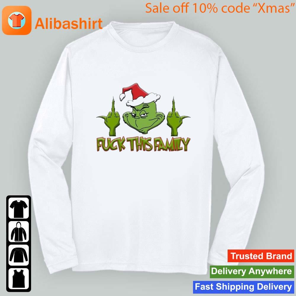 Fuck This Family Santa Grinch Stole Christmas Sweater Sweashirt