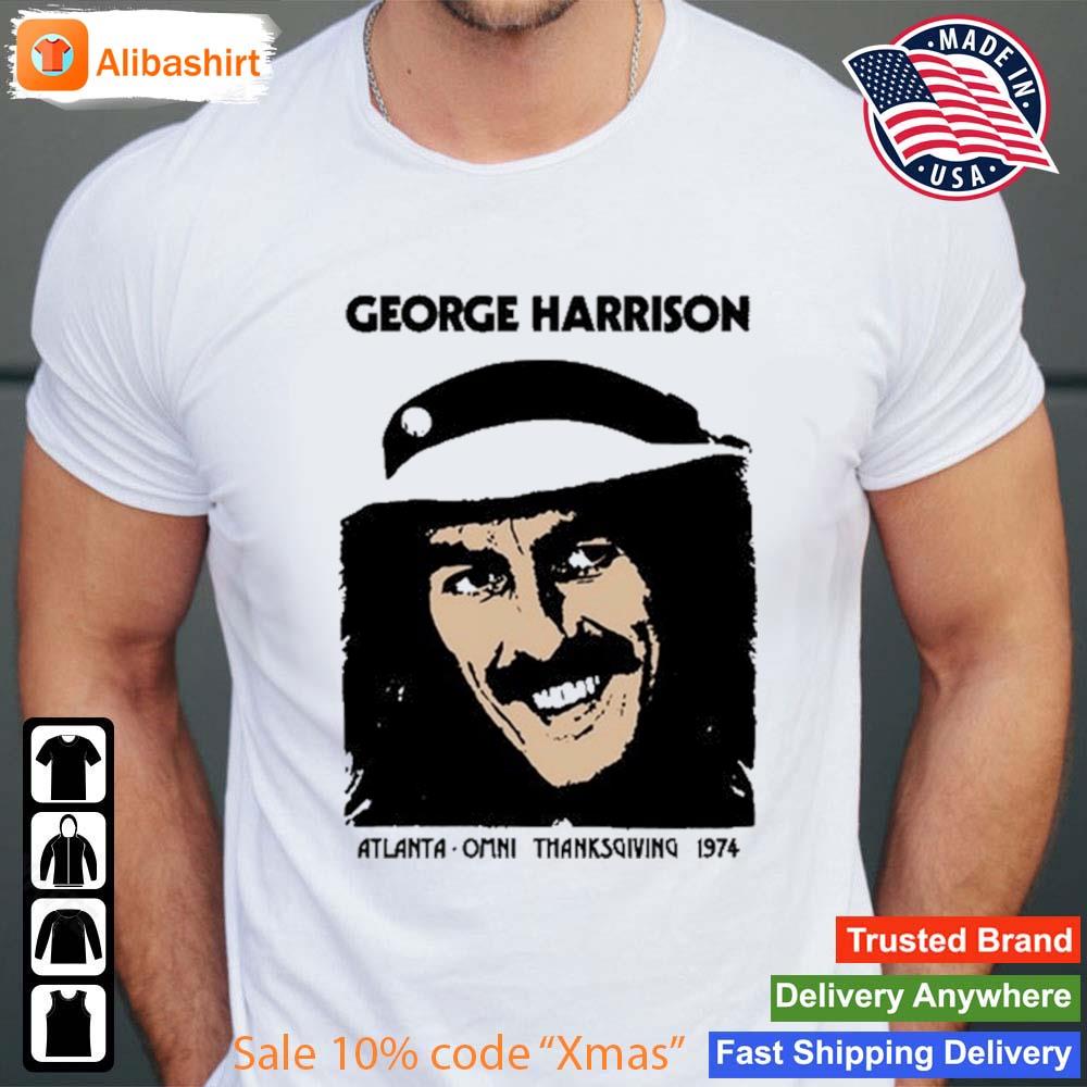 George Harrison Vintage 1974 Thanksgiving Shirt Shirt
