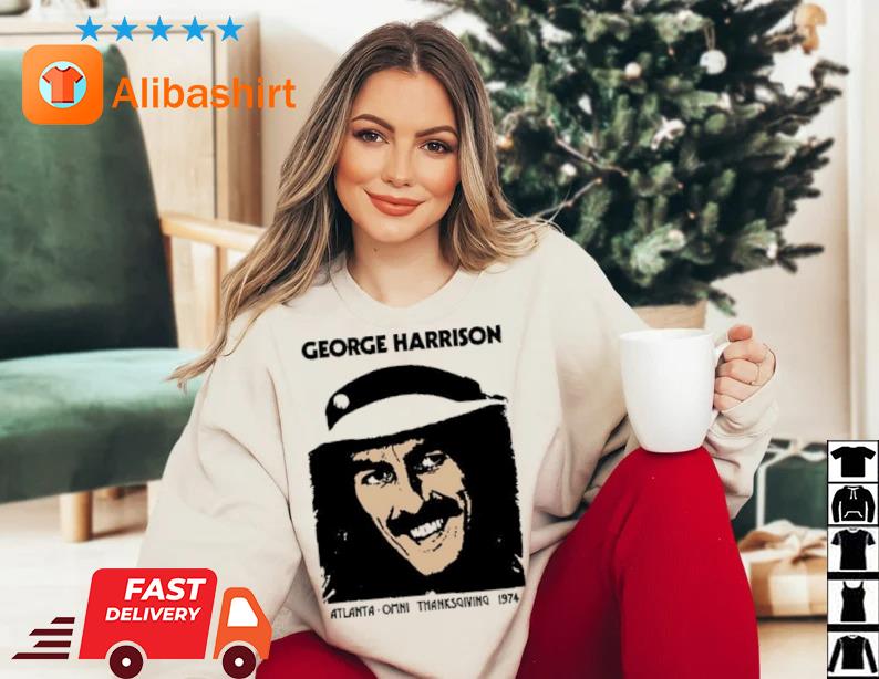George Harrison Vintage 1974 Thanksgiving Shirt Sweater trang