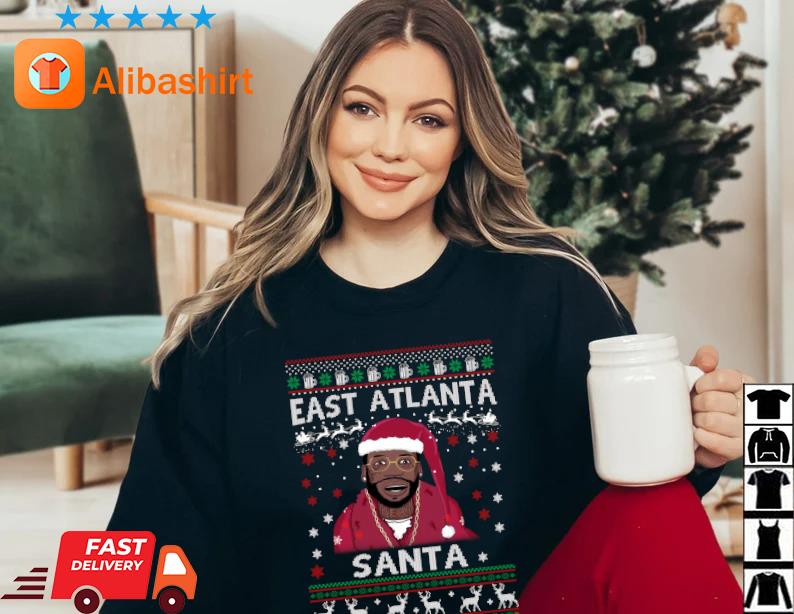 Gucci Mane East Atlanta Santa Ugly Christmas Sweatshirt, hoodie, sweater,  long sleeve and tank top