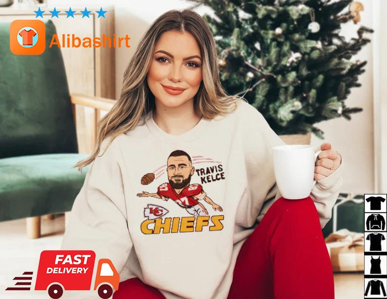 Kansas City Chiefs Travis Kelce Homage Caricature Player shirt, hoodie,  sweater, long sleeve and tank top