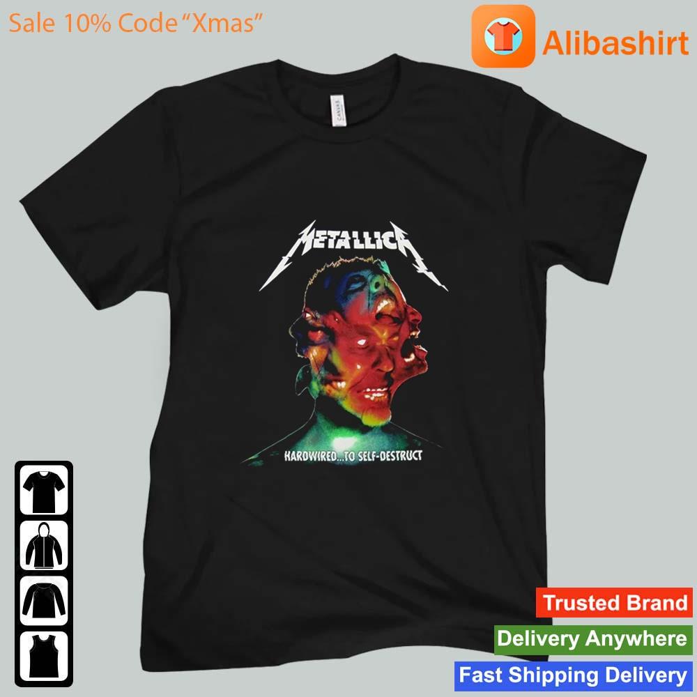 Metallica Hardwired To Self-Destruct 2022 Shirt