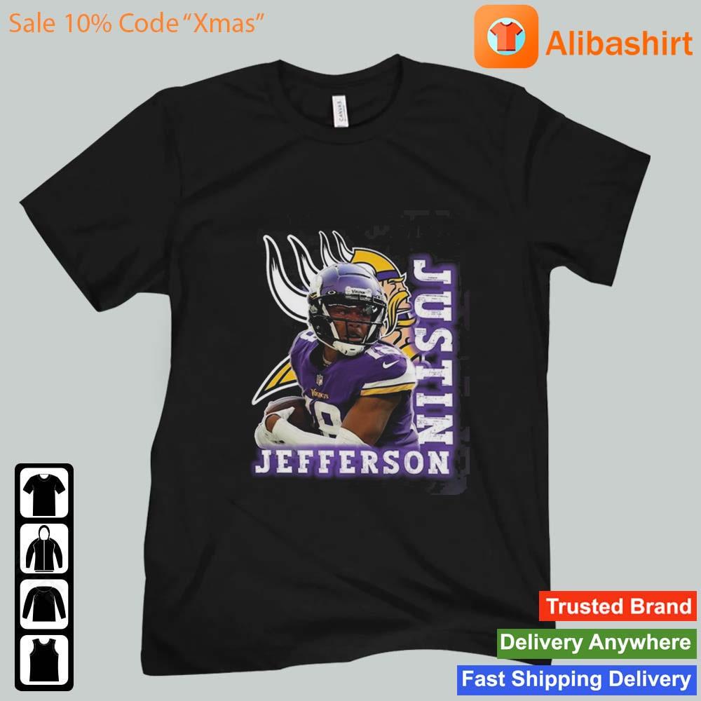 Minnesota Football Justin Jefferson Vintage Bootleg Shirt