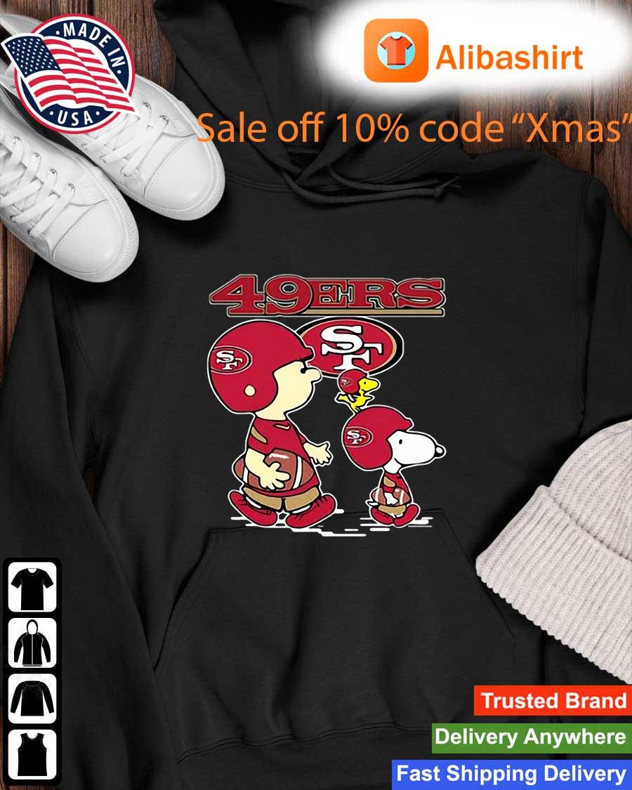 Snoopy And Charlie Brown Happy San Francisco 49ers - Rookbrand