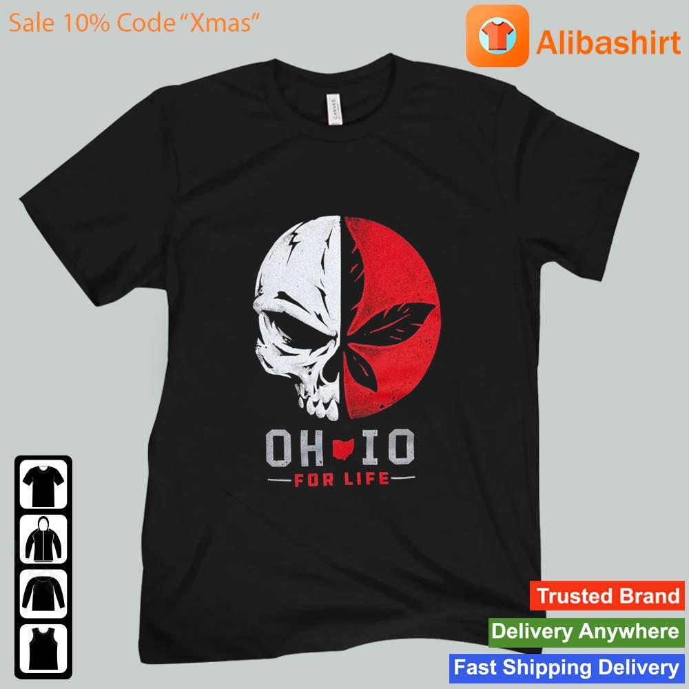 Ohio Skull For Life 2022 Shirt