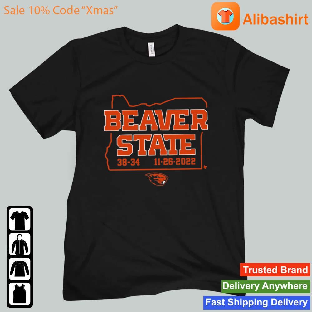 Oregon State Beavers Beaver State 38-34 2022 shirt