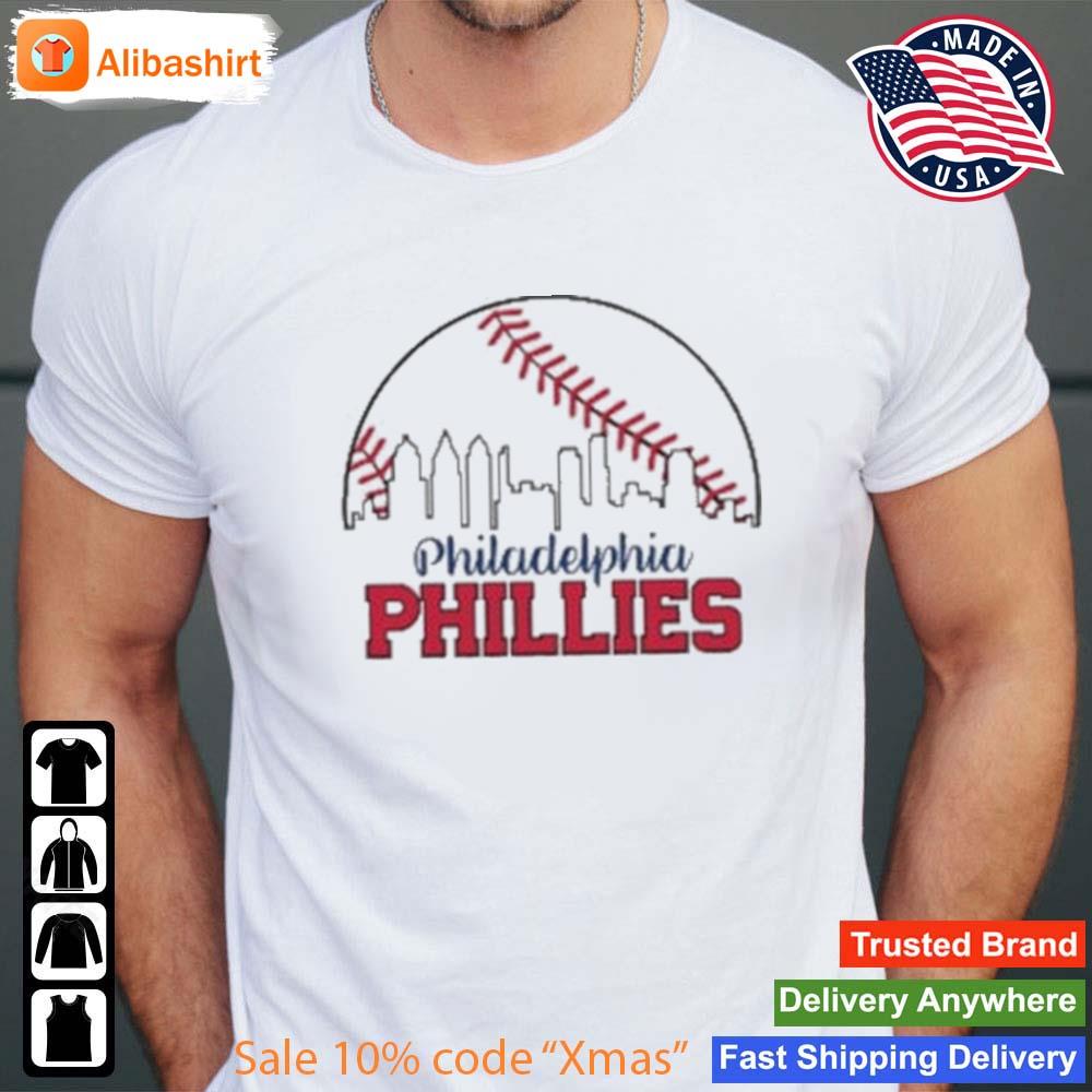 Philadelphia Phillies Skylyne Baseball 2022 World Series shirt