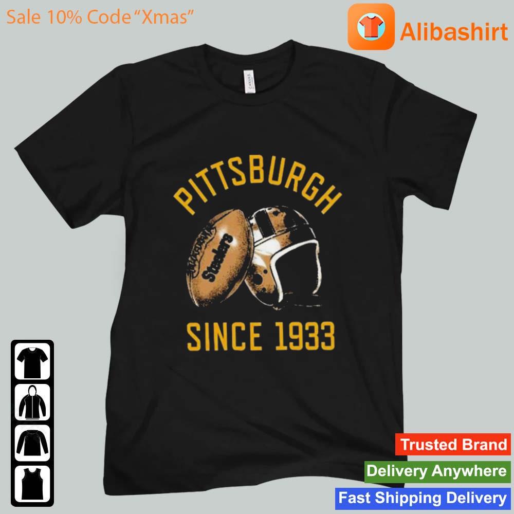 Pittsburgh Steelers Mitchell And Ness Vintage Fleece Shirt