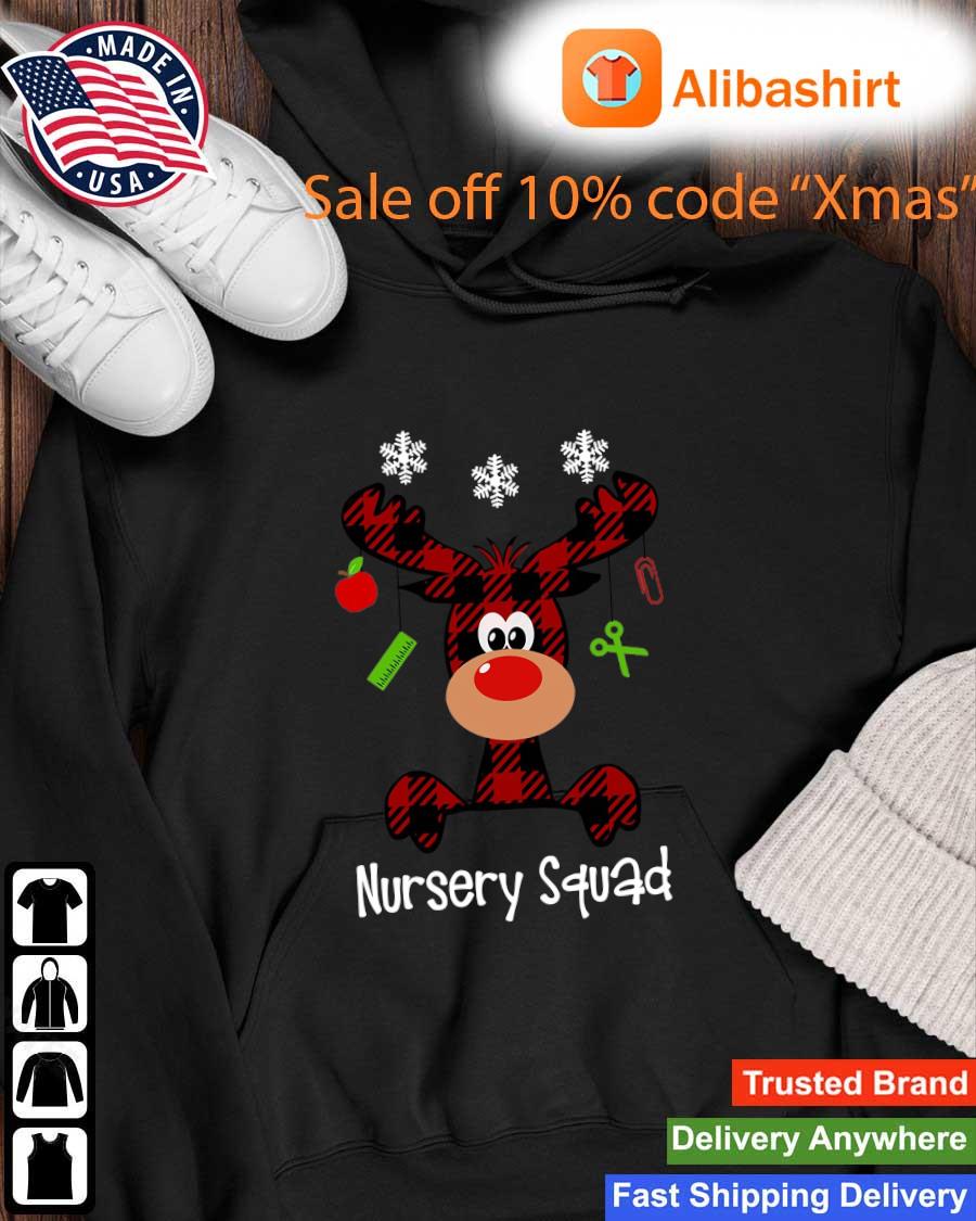 Reindeer Nursery Squad Merry Christmas 2022 Sweats Hoodie