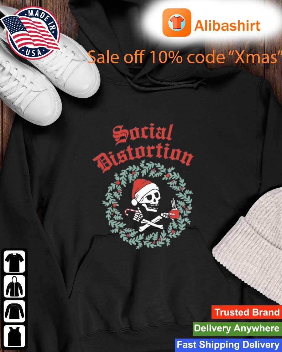Social Distortion Holiday Sweater Hoodie