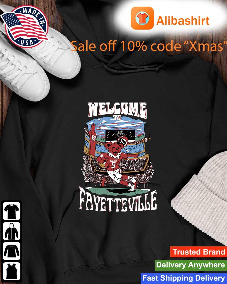 Welcome To Fayetteville Football Grateful Dead Shirt Hoodie