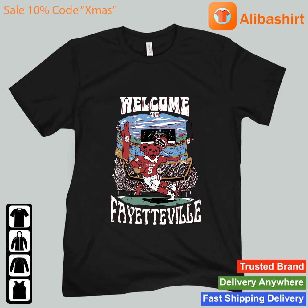 Welcome To Fayetteville Football Grateful Dead Shirt