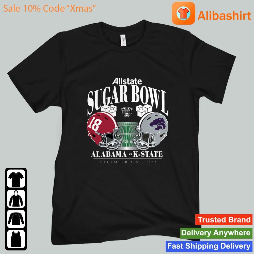 Alabama Crimson Tide Vs K-State Wildcats Allstate Sugar Bowl December 31st 2022 s Unisex t-shirt