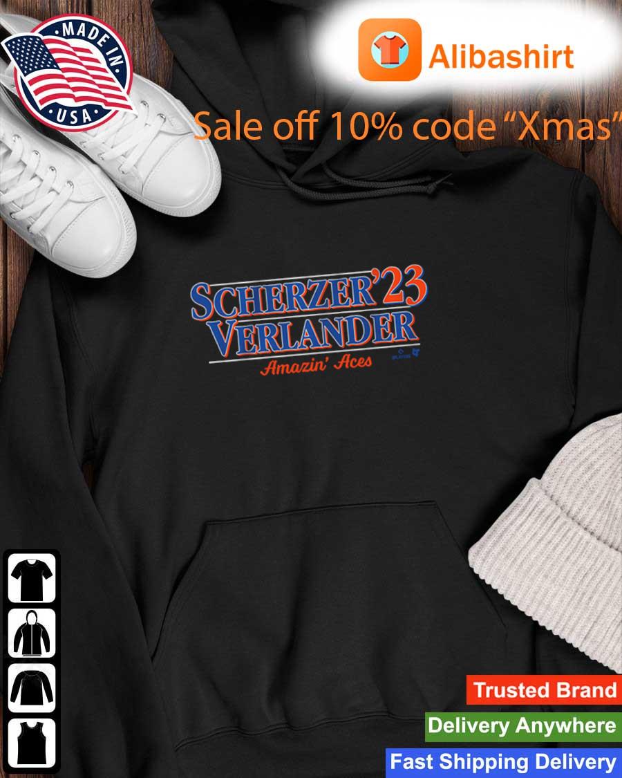 Amazin' Aces Scherzer Verlander '23 Shirt Hoodie