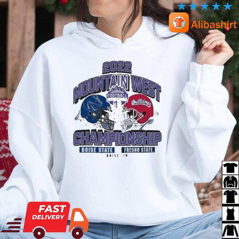 Best official Boise State Vs Fresno State 2022 Mountain West Football Championship s Hoodie trang