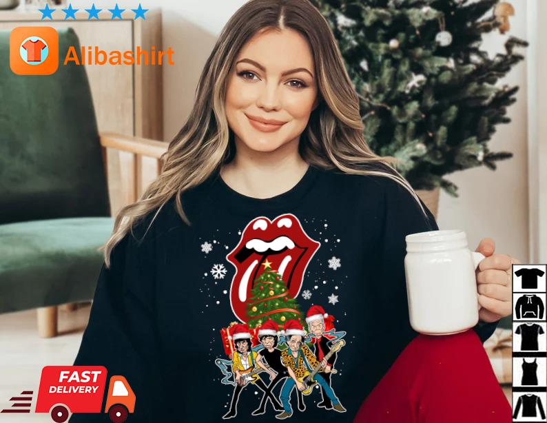 Best the Rolling Stones Member Play Music Christmas Shirt