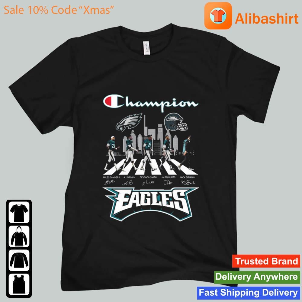 Champions Philadelphia Eagles Abbey Road Signatures shirt