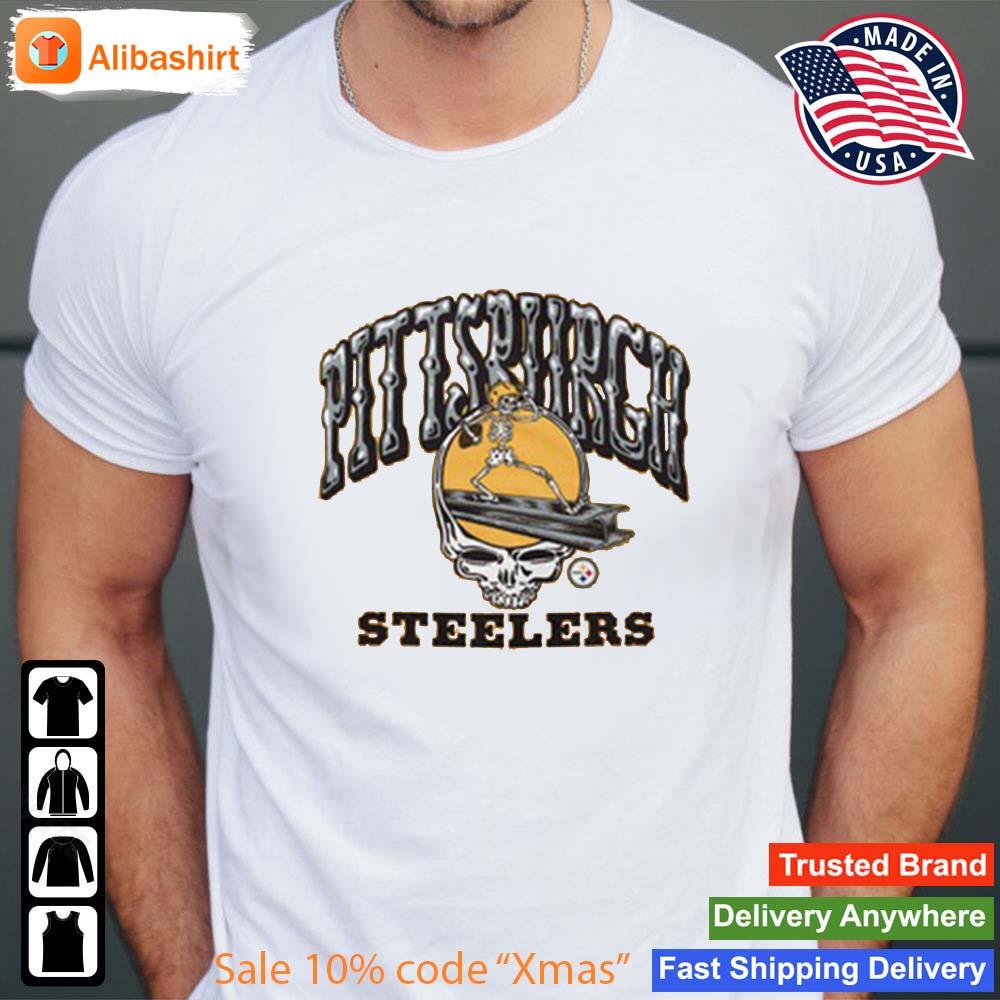 Original Homage Pittsburgh Steelers Grateful Dead 2022 T-shirt,Sweater,  Hoodie, And Long Sleeved, Ladies, Tank Top