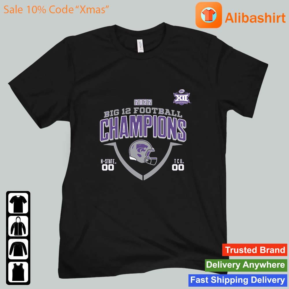 K-State Wildcats Vs TCU Horned Frogs 2022 Big 12 Football Champions s Unisex t-shirt