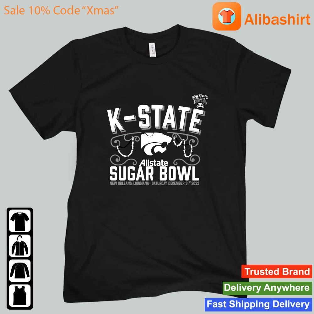 Kansas State Wildcats 2022 Sugar Bowl Gameday Stadium T-Shirt