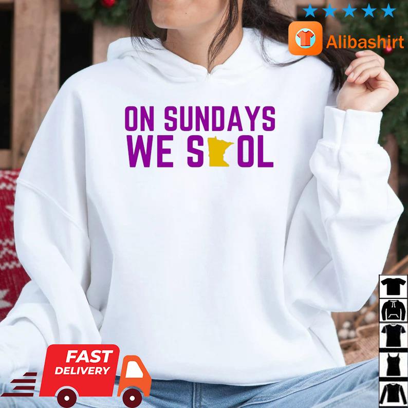 Minnesota Viking Football On Sundays We Skol Shirt, hoodie, sweater, long  sleeve and tank top