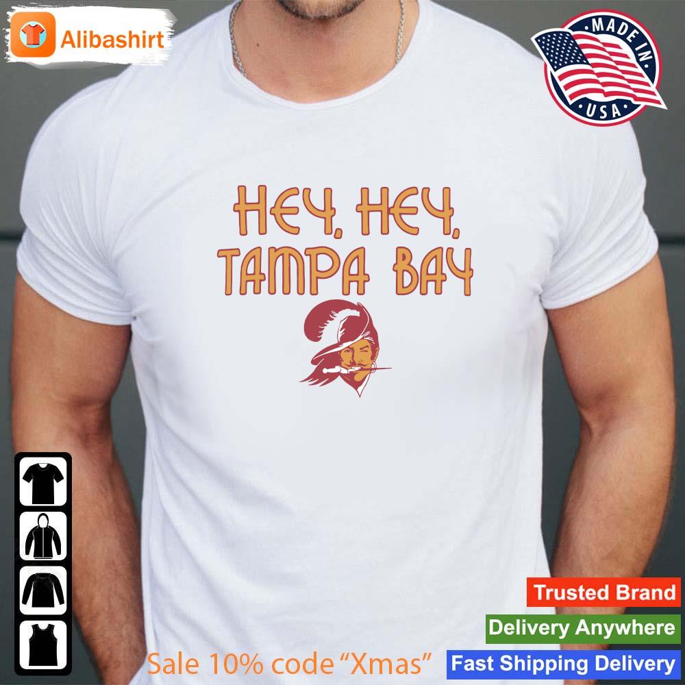 Official Nfl Tampa Bay Buccaneers Homage Hyper Local Tri-blend Hey Hey Tampa  Bay Shirt,Sweater, Hoodie, And Long Sleeved, Ladies, Tank Top