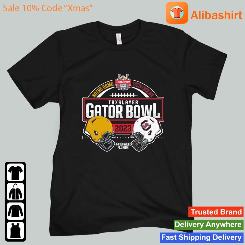Notre Dame Fighting Irish Vs South Carolina Gamecocks Taxslayer Gator Bowl 2023 s Unisex t-shirt