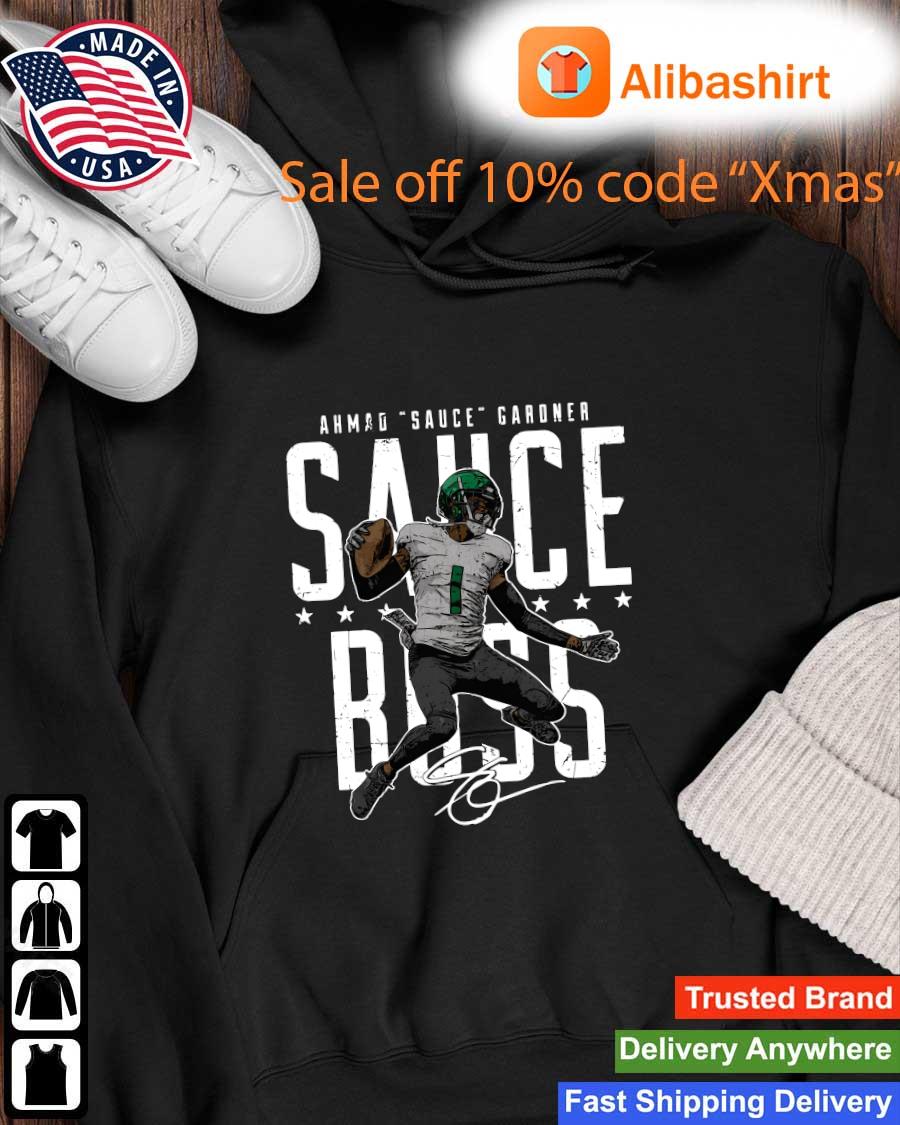 Ahmad Sauce Gardner Shirt The Drip New York Jets Boss Signature - Anynee