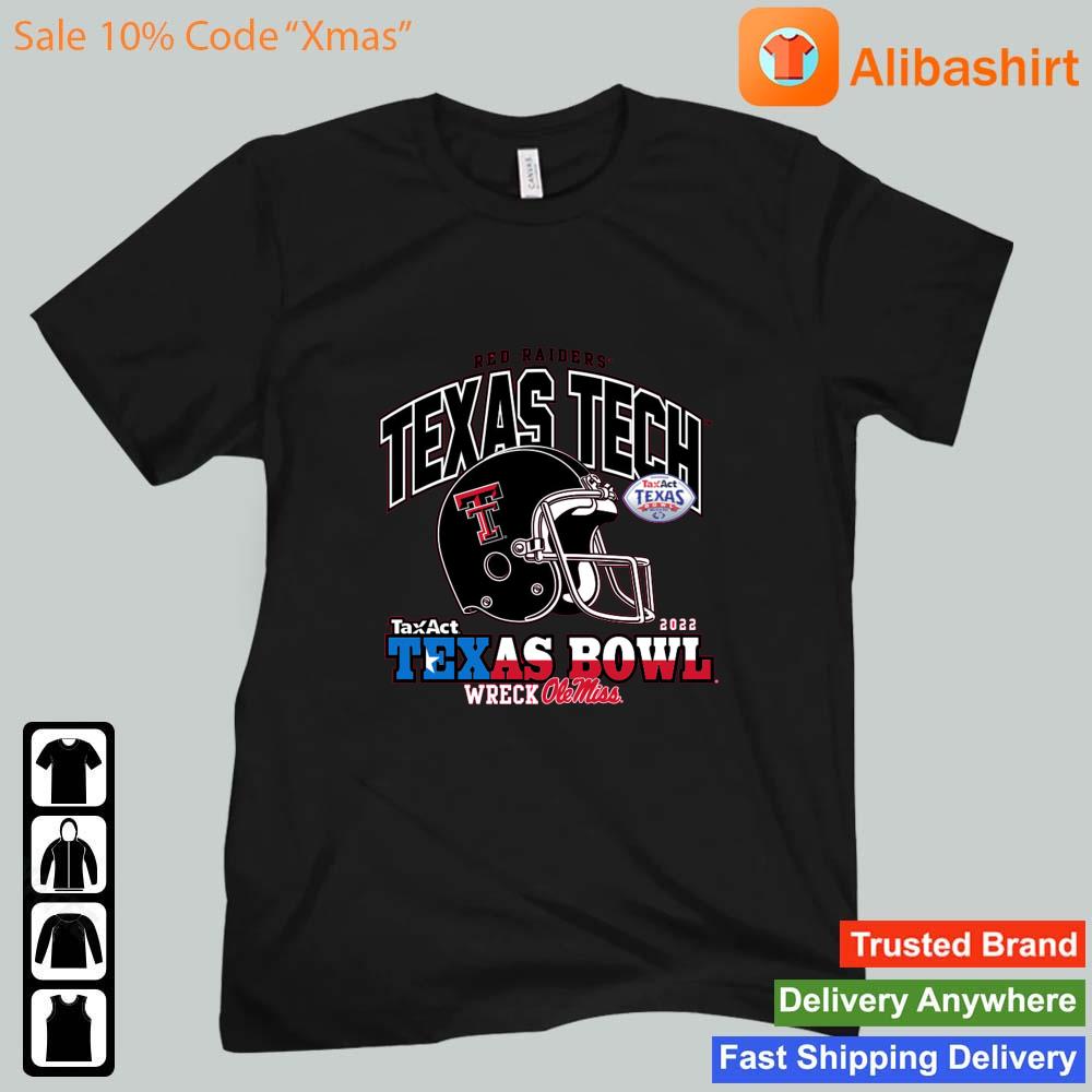 Texas Tech Red Raiders 2022 Texas Bowl Wreck Ole Miss s Unisex t-shirt