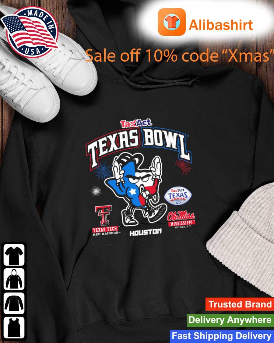 Texas Tech Red Raiders Vs Ole Miss Rebels 2022 Taxact Texas Bowl Houston We Have A Problem s Hoodie