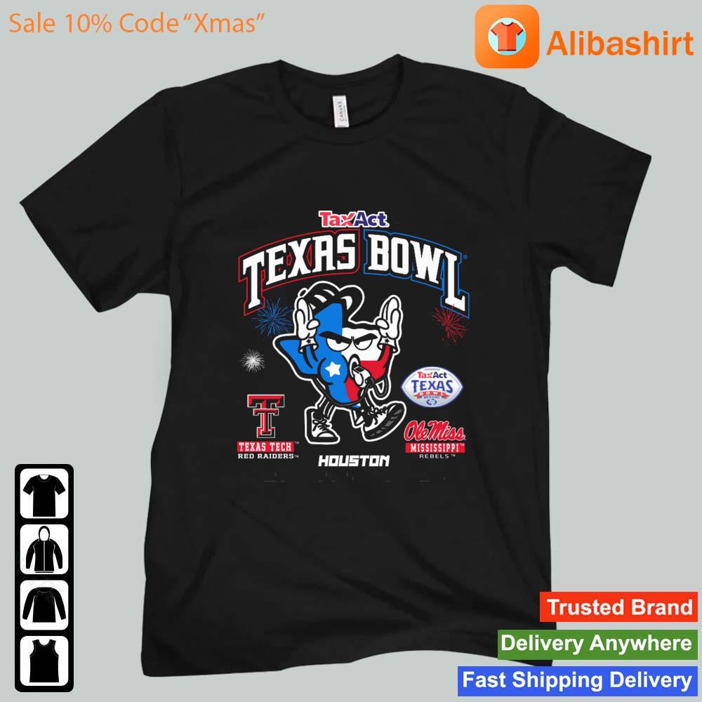Texas Tech Red Raiders Vs Ole Miss Rebels 2022 Taxact Texas Bowl Houston We Have A Problem s Unisex t-shirt
