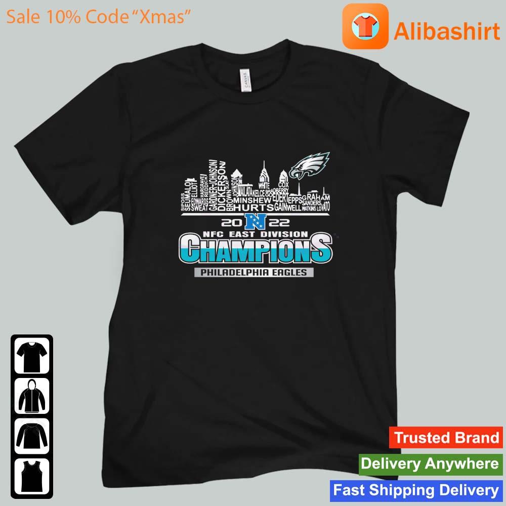 Philadelphia Eagles Team Players 2022 NFC East Champions Shirt, hoodie,  sweater, long sleeve and tank top