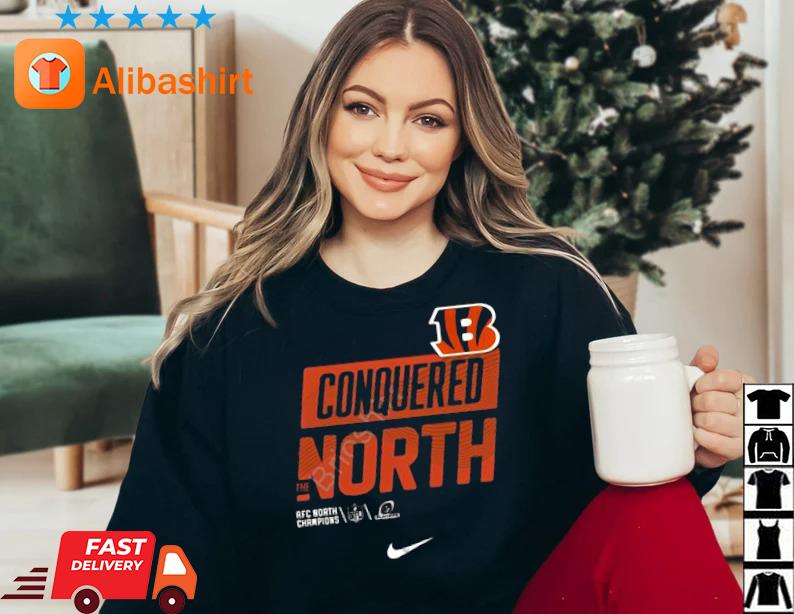 Official Conquered The North Afc North Champions Bengals Shirt - Yumtshirt