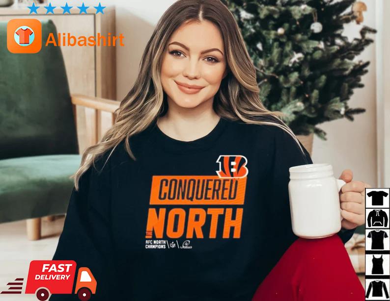 Cincinnati Bengals Conquered The North Shirt,tank top, v-neck for men and  women