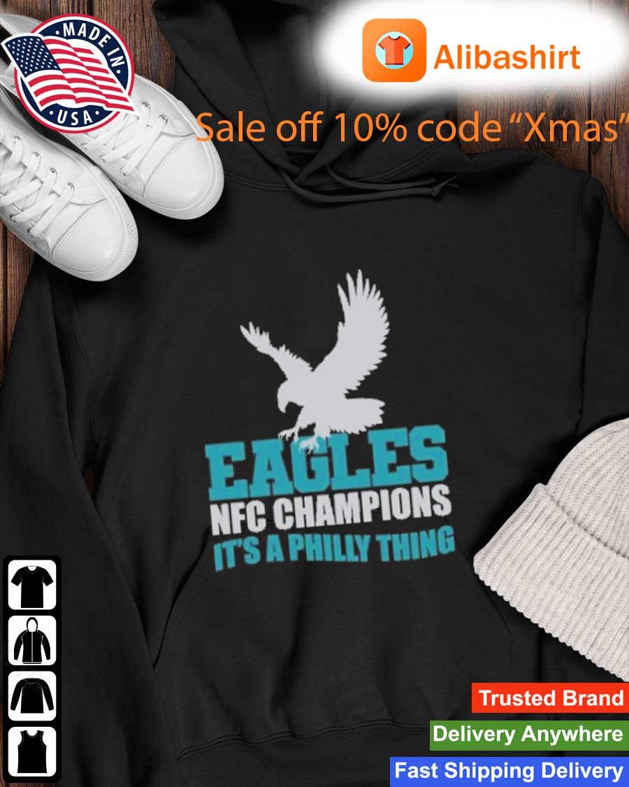 Philadelphia Eagles 2022 NFC Champions It's A Philly Thing s Hoodie
