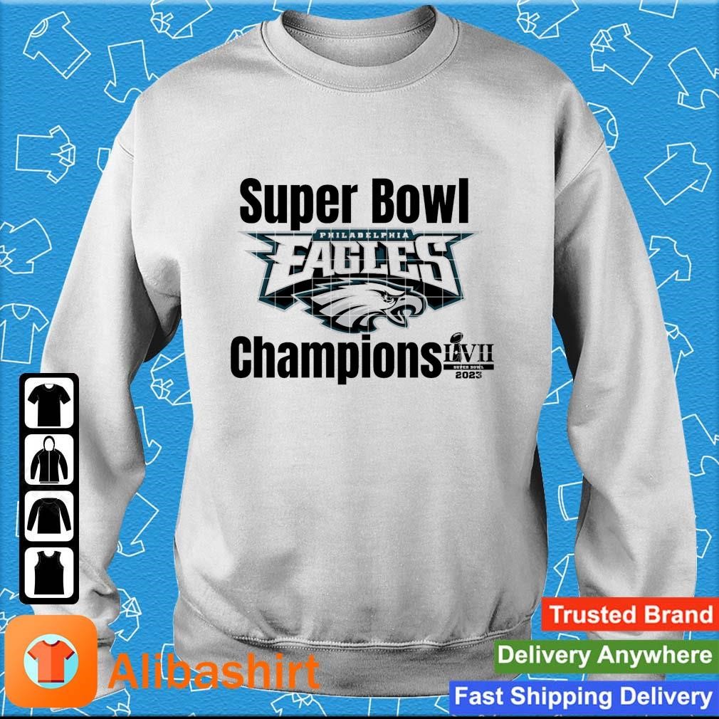 FREE shipping Philadelphia Eagles Super Bowl Champions 2023 shirt, Unisex  tee, hoodie, sweater, v-n… in 2023