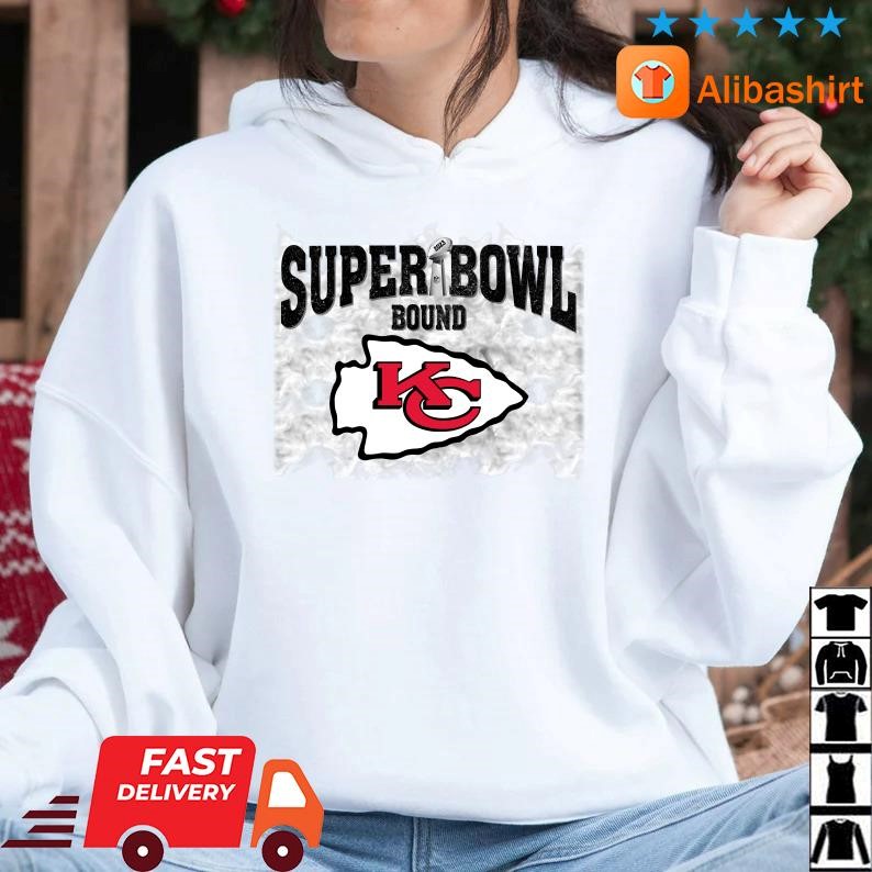 Kansas city Chiefs youth white super bowl champ caricature trio player 2023  shirt, hoodie, sweater, long sleeve and tank top