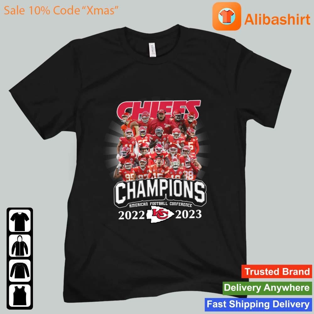 Kansas City Chiefs Skyline 2022-2023 American Football Conference Champions  shirt, hoodie, sweater, long sleeve and tank top