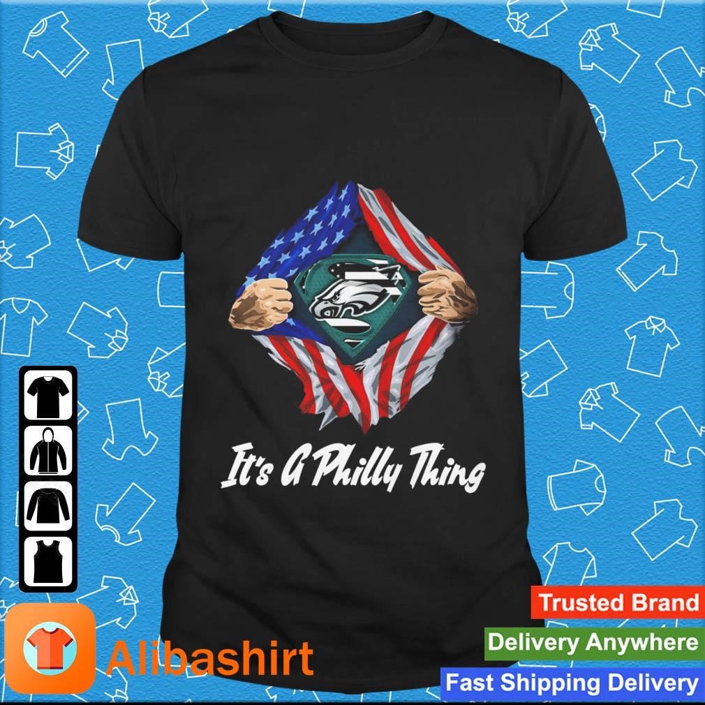 Top blood Inside Me Philadelphia Eagles It's A Philly Thing shirt