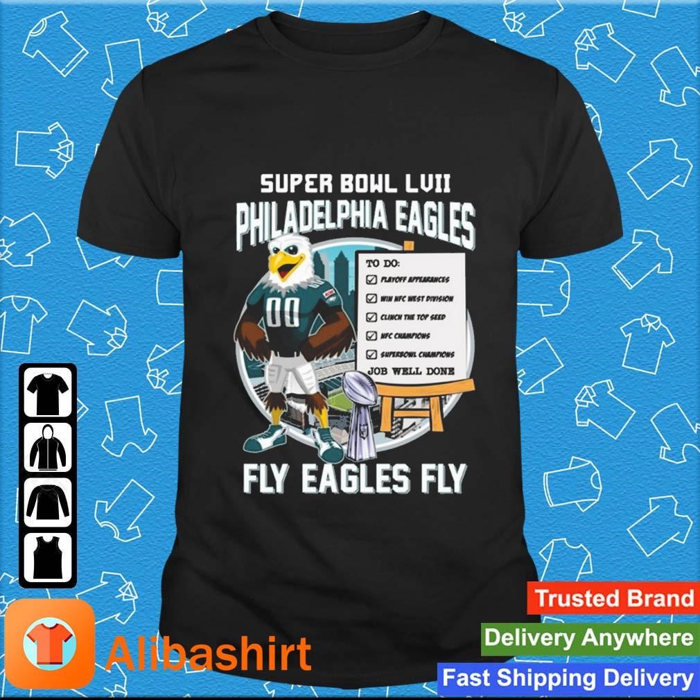 Top super Bowl LVII Philadelphia Eagles Fly Eagles Fly shirt