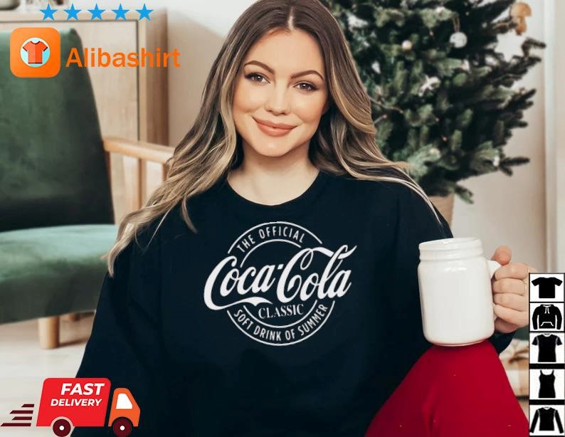 Top the Official Soft Drink Of Summer Coca-Cola Shirt
