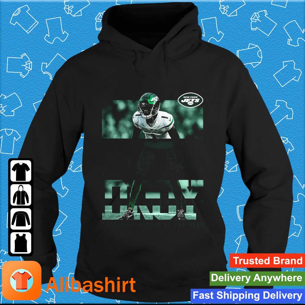 New York jets Ahmad Sauce gardner fanatics branded black 2023 NFL defensive  rookie of the year t-shirt, hoodie, sweater, long sleeve and tank top