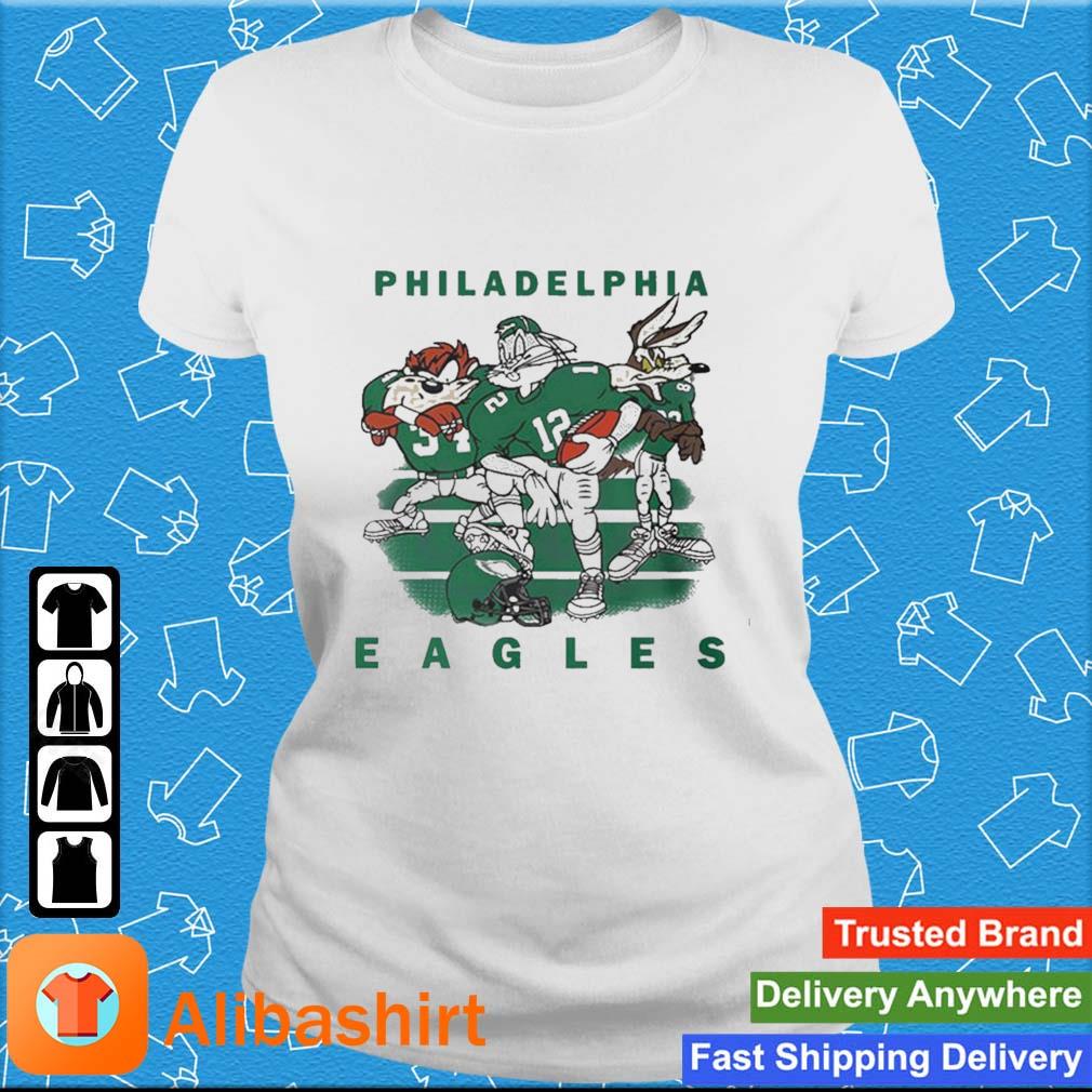 Philadelphia Eagles Cartoon Eagles Super Bowl 2023 T-Shirt - REVER LAVIE