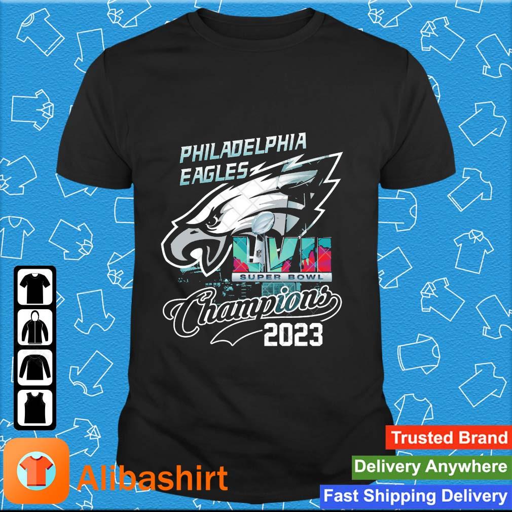 Skyline Philadelphia Eagles 2023 Super Bowl LVII Champions shirt